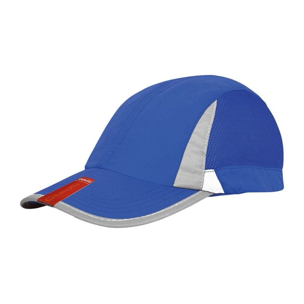 Result Headwear Spiro Sport Cap / Royal Blue/White